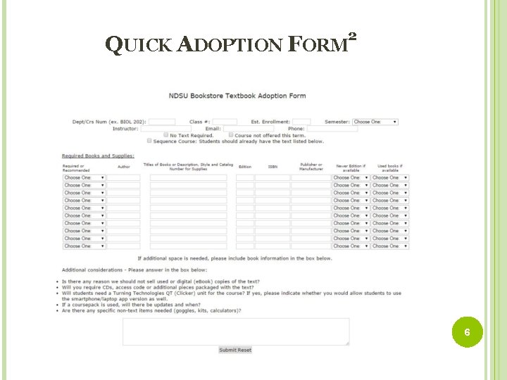 QUICK ADOPTION FORM 2 6 