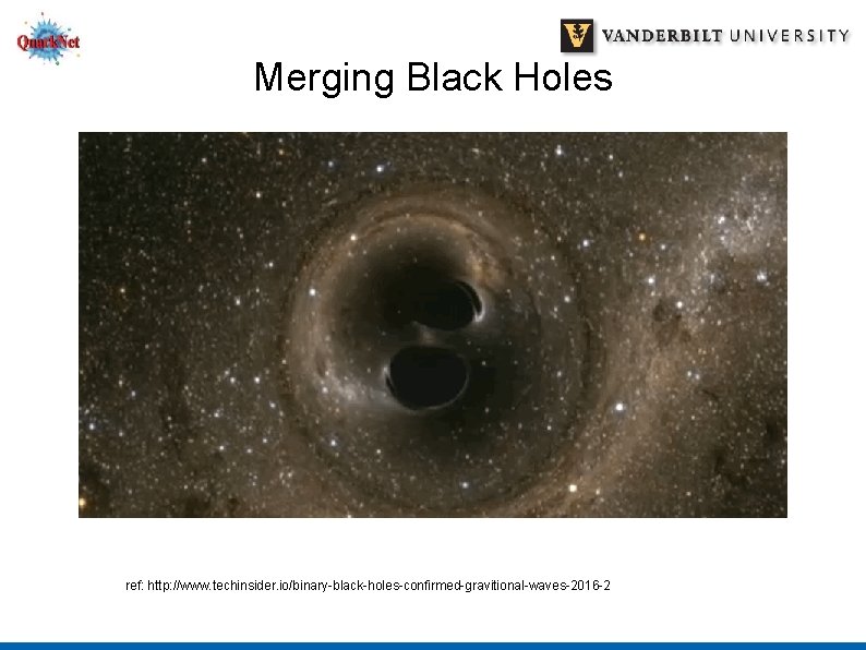 Merging Black Holes ref: http: //www. techinsider. io/binary-black-holes-confirmed-gravitional-waves-2016 -2 