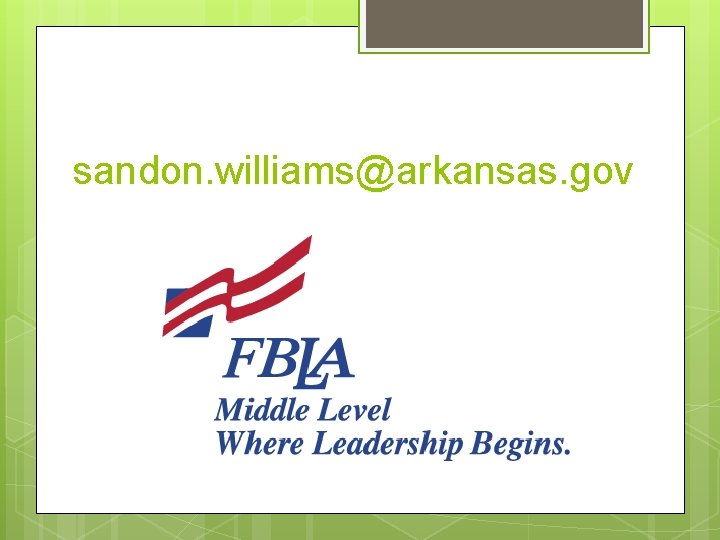 sandon. williams@arkansas. gov 