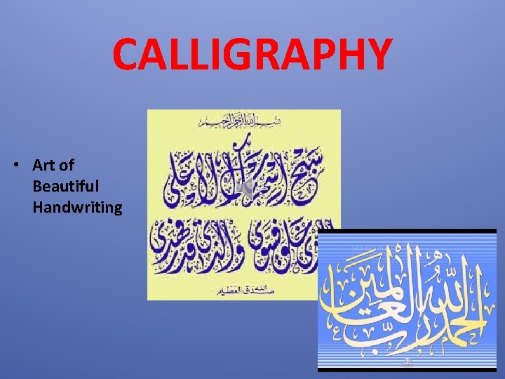 CALLIGRAPHY • Art of Beautiful Handwriting 