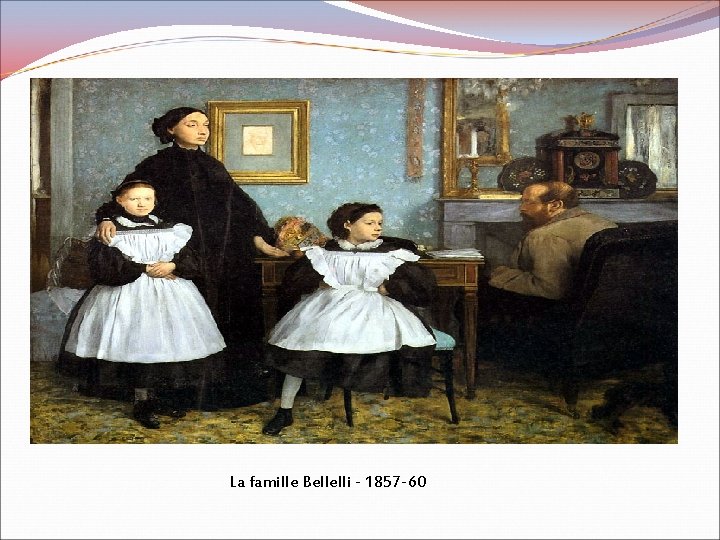 La famille Bellelli - 1857 -60 La famille Bellelli - 1857 -60