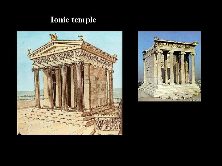 Ionic temple 