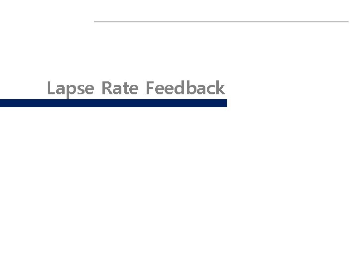 Lapse Rate Feedback 