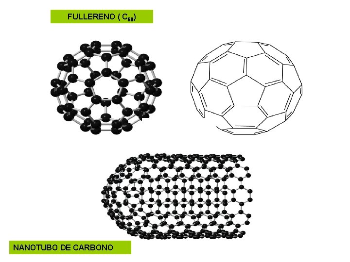 FULLERENO ( C 60) NANOTUBO DE CARBONO 
