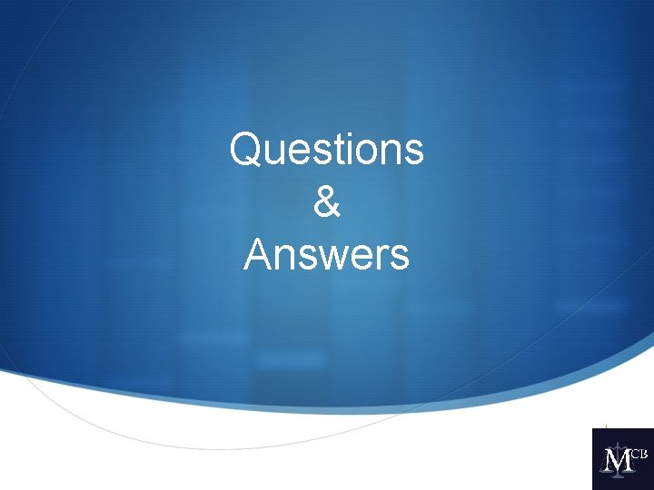 Questions & Answers S 