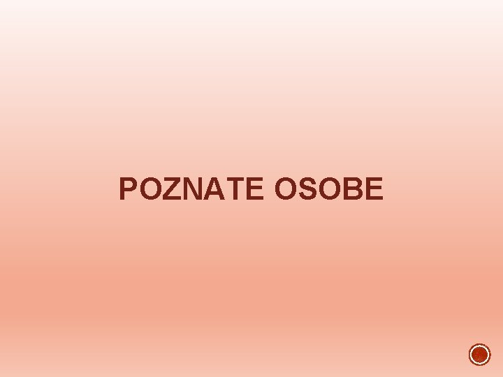 POZNATE OSOBE 