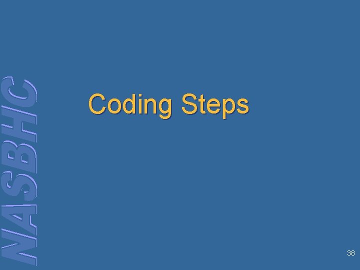 Coding Steps 38 