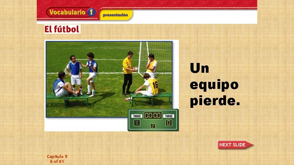 Un equipo pierde. Capítulo 5 6 of 61 