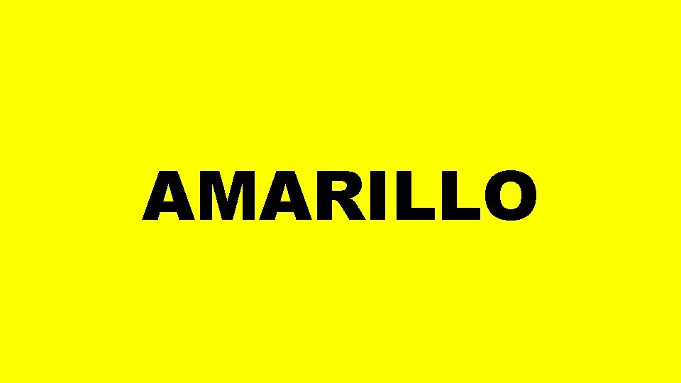 AMARILLO 