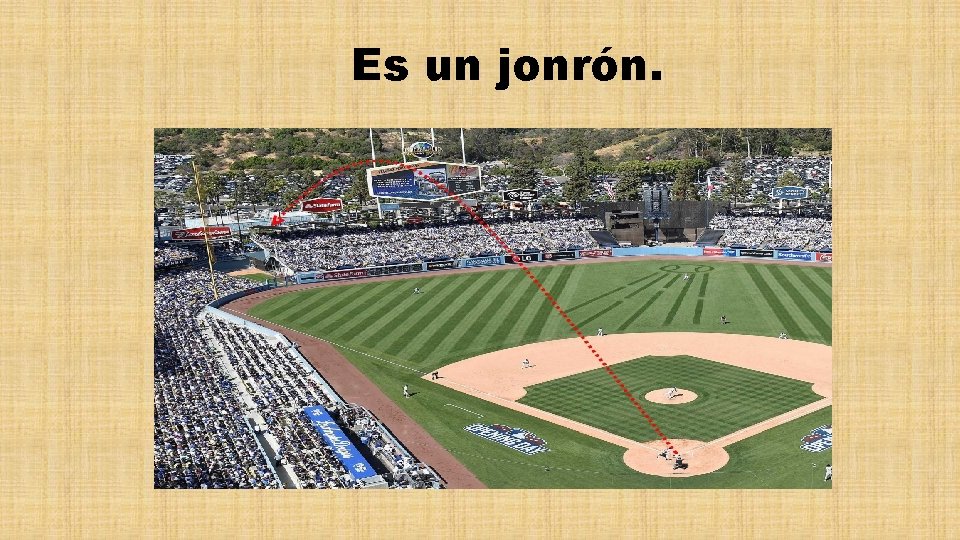 Es un jonrón. 