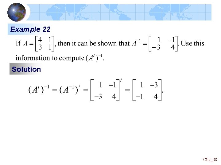 Example 22 Solution Ch 2_38 