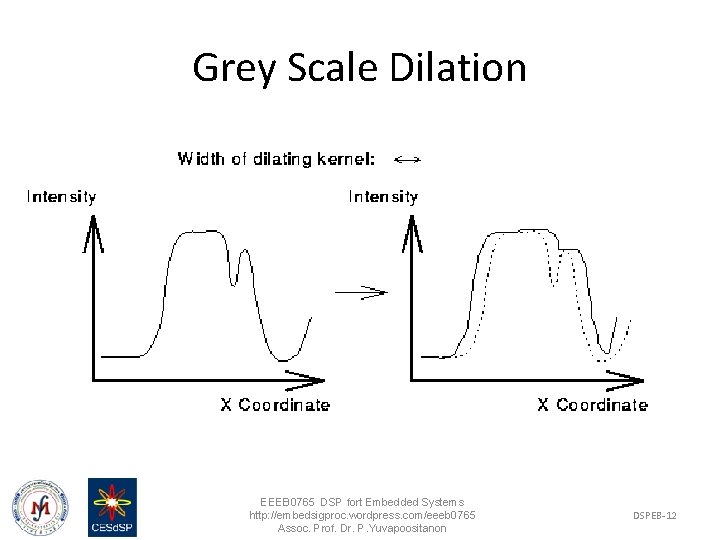 Grey Scale Dilation EEEB 0765 DSP fort Embedded Systems http: //embedsigproc. wordpress. com/eeeb 0765