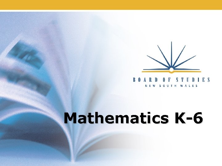 Mathematics K-6 
