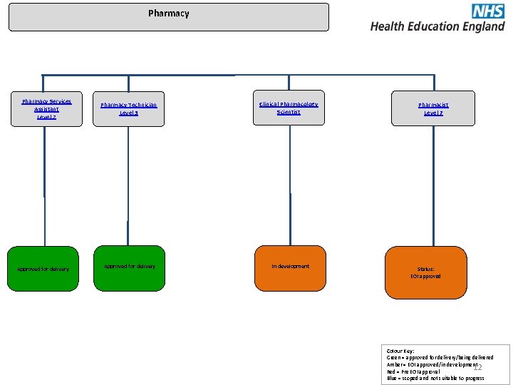 Pharmacy Services Assistant Level 2 Pharmacy Technician Level 3 Clinical Pharmacology Scientist Pharmacist Level