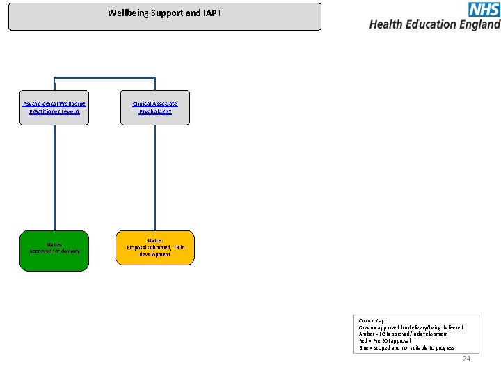 Wellbeing Support and IAPT Clinical Associate Psychologist Psychological Wellbeing Practitioner Level 6 Status: Approved