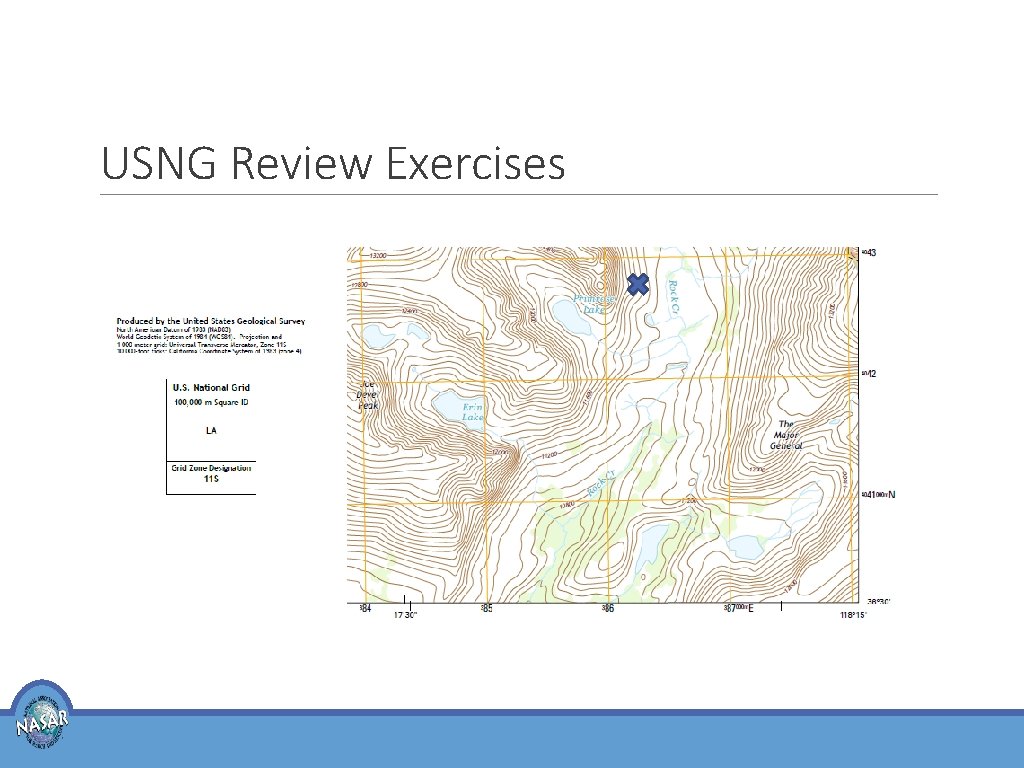 USNG Review Exercises 