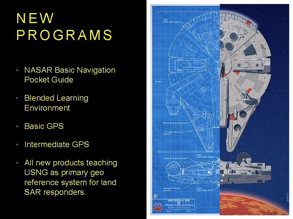 NEW PROGRAMS • NASAR Basic Navigation Pocket Guide • Blended Learning Environment • Basic