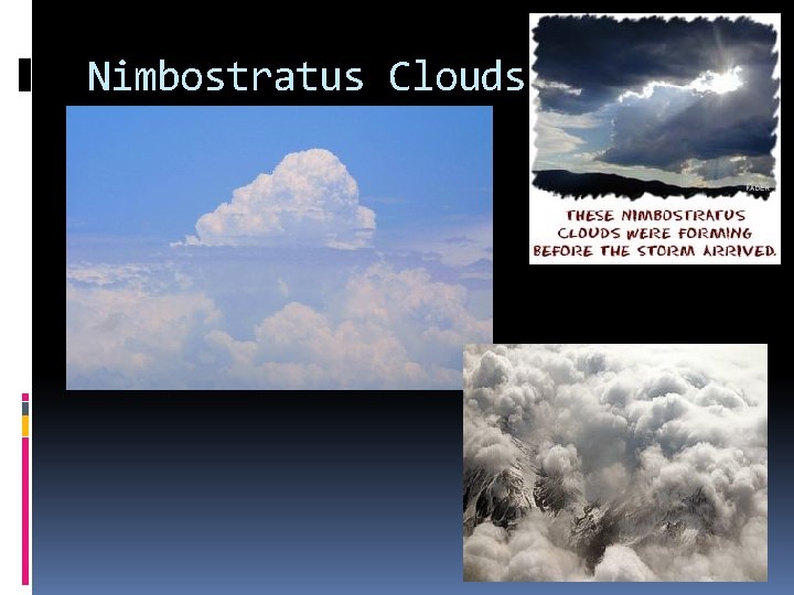 Nimbostratus Clouds 