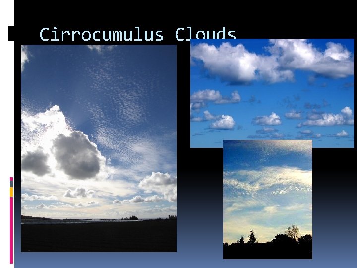Cirrocumulus Clouds 