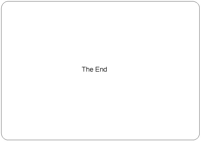 The End 