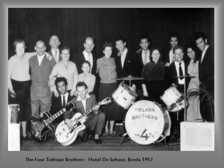 The Four Tielman Brothers - Hotel De Schuur, Breda 1957 