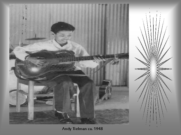 Andy Tielman ca. 1948 
