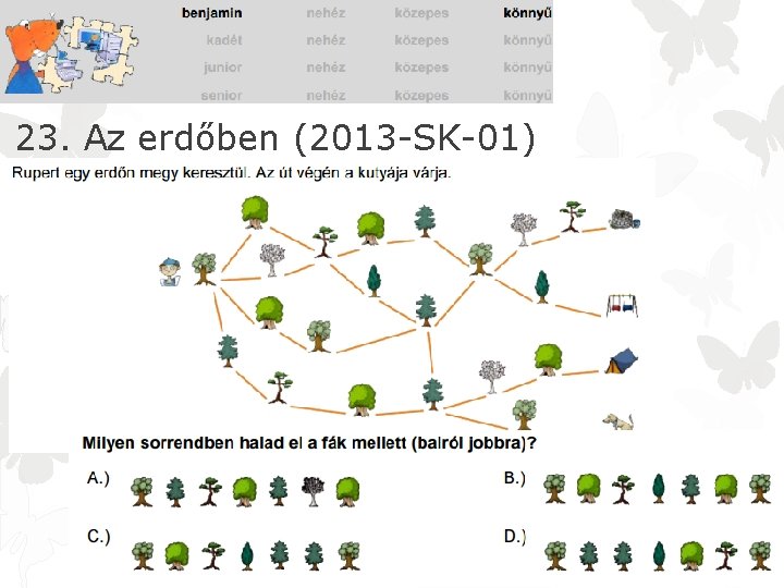 23. Az erdőben (2013 -SK-01) 