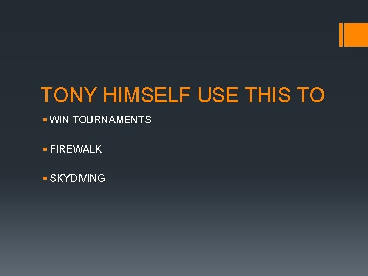 TONY HIMSELF USE THIS TO § WIN TOURNAMENTS § FIREWALK § SKYDIVING 