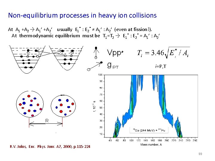 Non-equilibrium processes in heavy ion collisions At А 1 +А 2 → А 1’