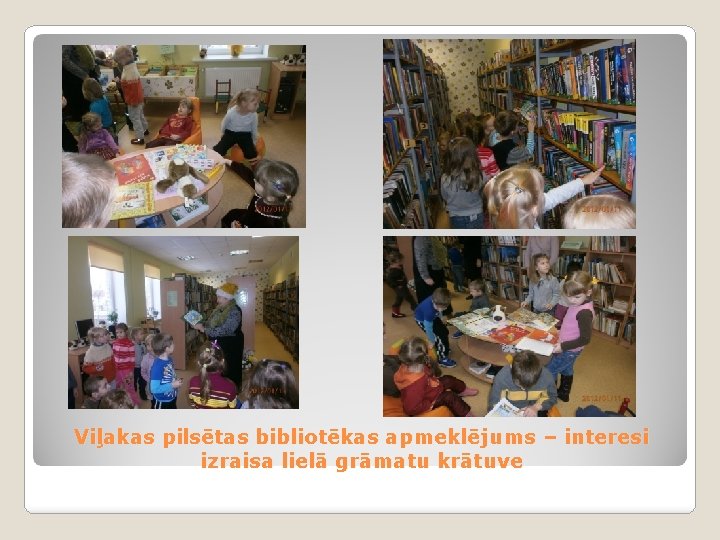 Viļakas pilsētas bibliotēkas apmeklējums – interesi izraisa lielā grāmatu krātuve 