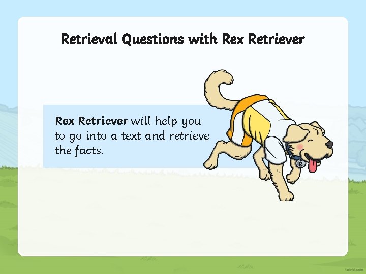 Retrieval Questions with Rex Retriever will help you to go into a text and Retrieval Questions with Rex Retriever will help you to go into a text and