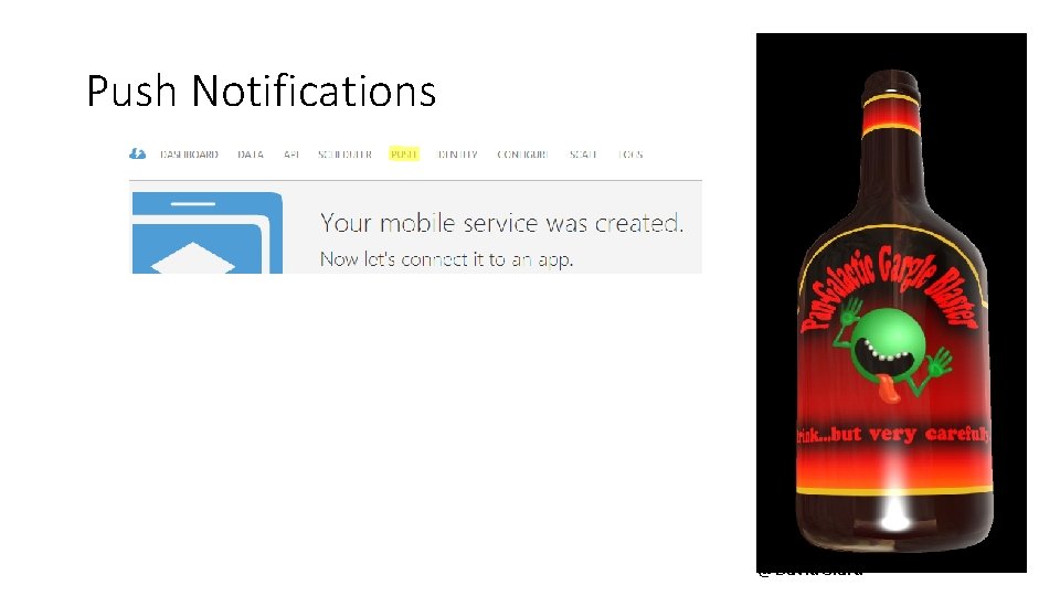 Push Notifications @David. Giard 