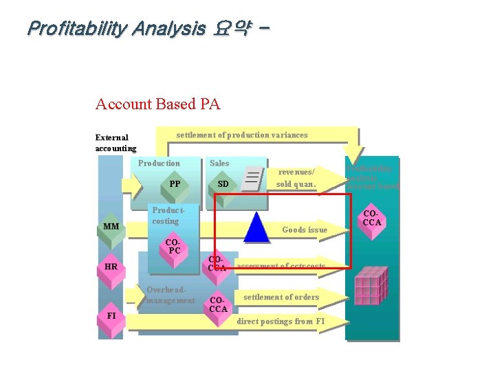 Profitability Analysis 요약 - Account Based PA 