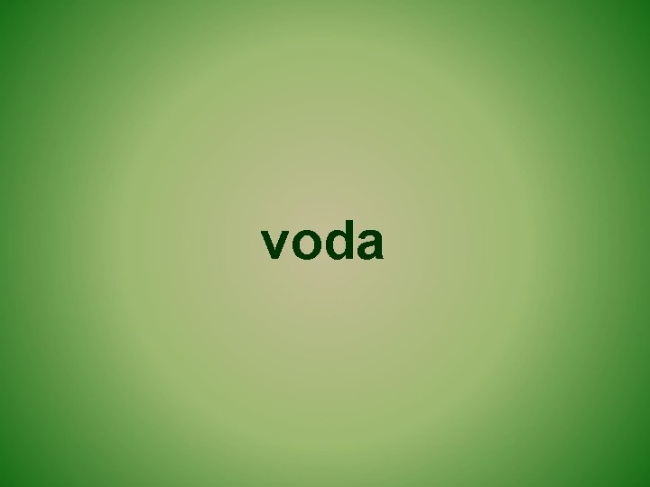 voda 