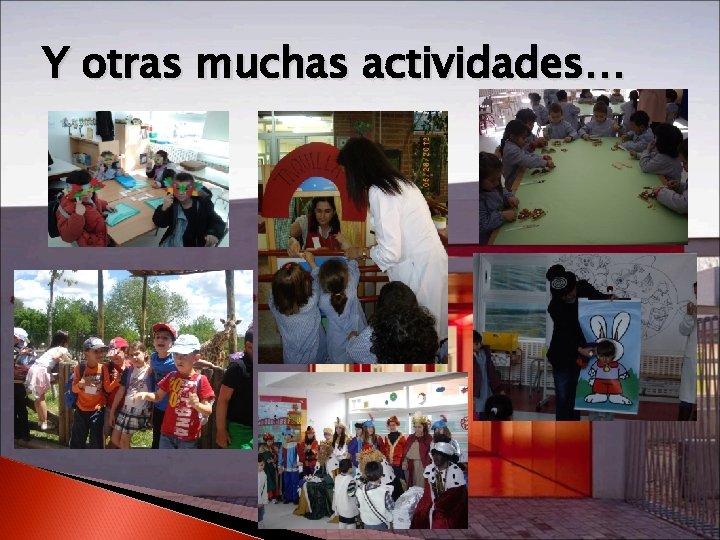 Y otras muchas actividades… 
