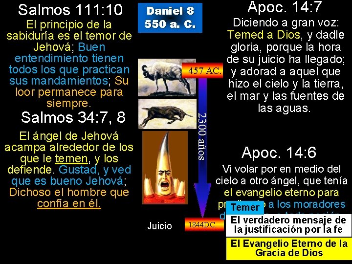 Salmos 111: 10 El principio de la sabiduría es el temor de Jehová; Buen