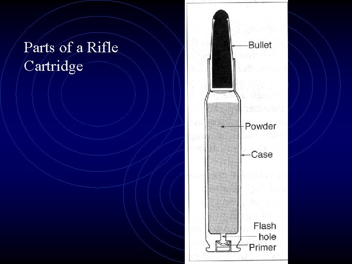 Parts of a Rifle Cartridge 