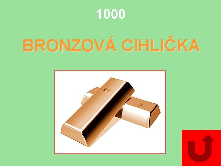 1000 BRONZOVÁ CIHLIČKA 