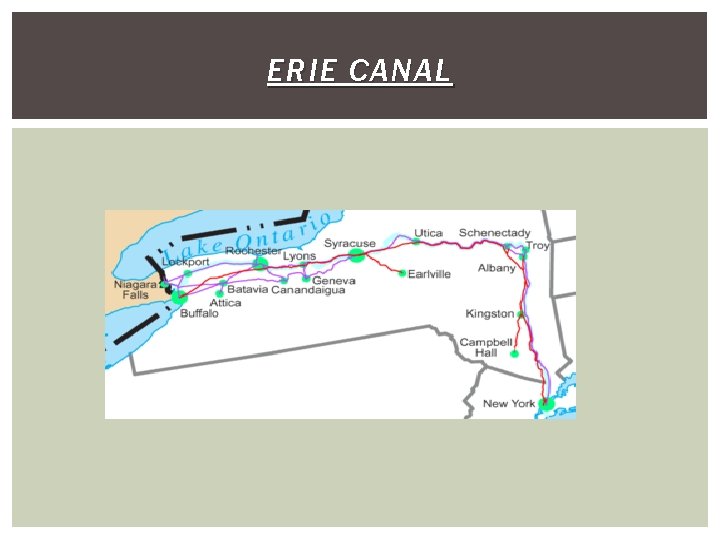 ERIE CANAL 