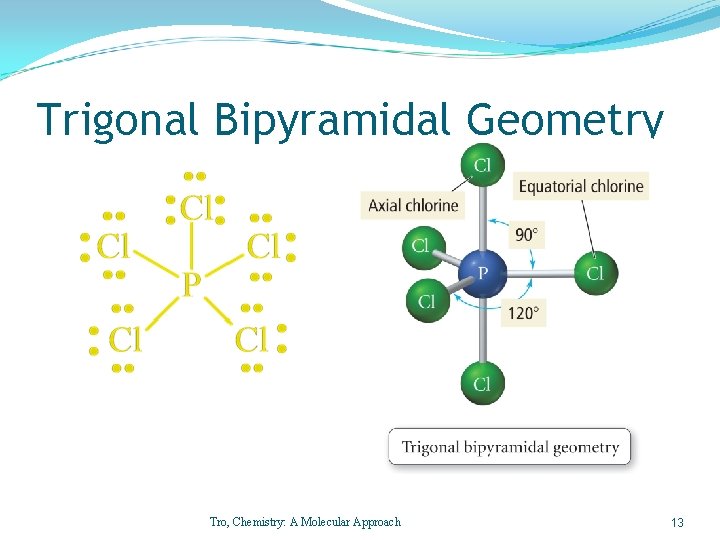 Trigonal Bipyramidal Geometry Tro, Chemistry: A Molecular Approach 13 