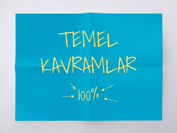 TEMEL KAVRAMLAR 100% 