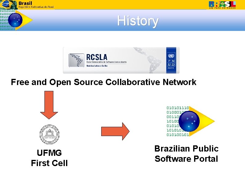 History Free and Open Source Collaborative Network UFMG First Cell Brazilian Public Software Portal