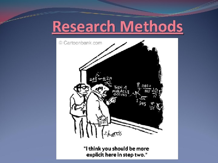 Research Methods 