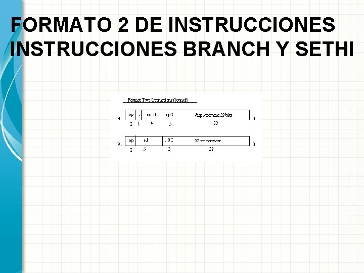 FORMATO 2 DE INSTRUCCIONES BRANCH Y SETHI 