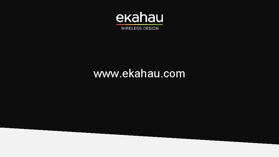 www. ekahau. com 