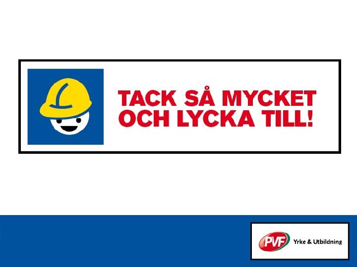 Tack så mycket 