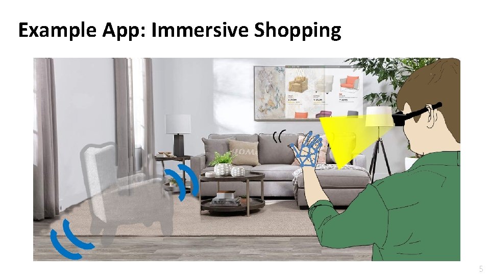 Example App: Immersive Shopping 5 