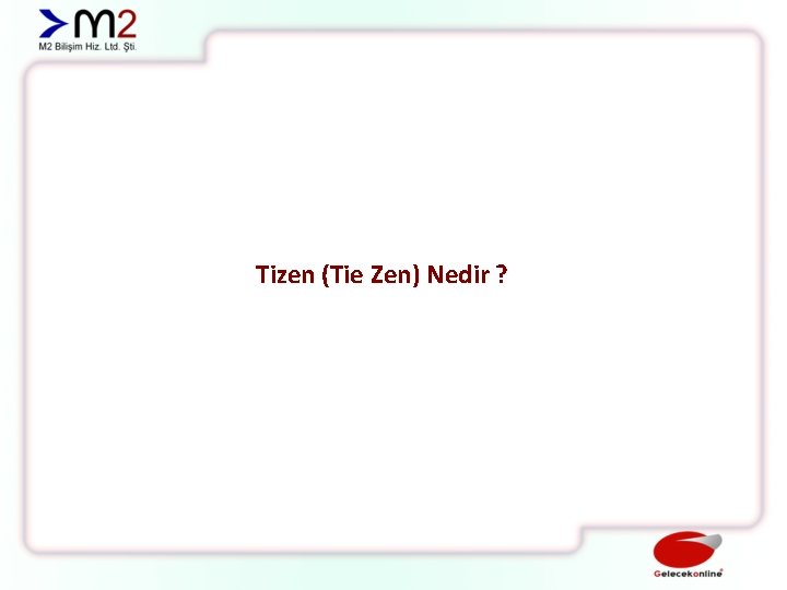 Tizen (Tie Zen) Nedir ? 