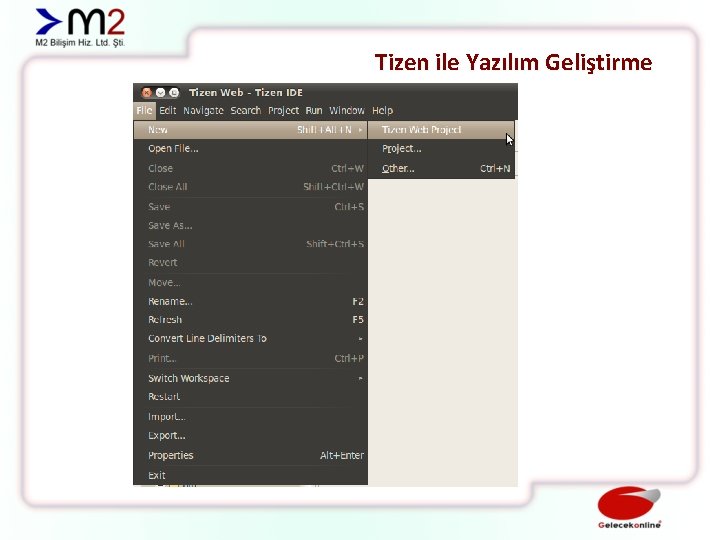 Tizen ile Yazılım Geliştirme 