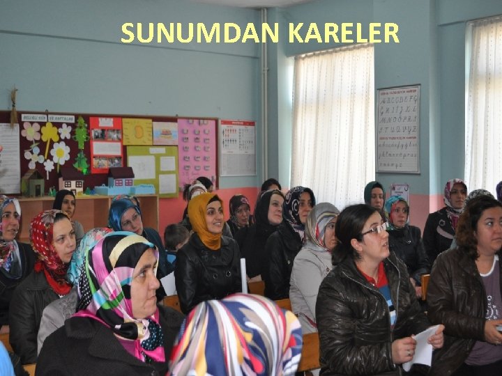 SUNUMDAN KARELER 